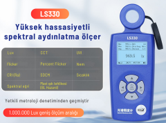 Linshang LS330 Profesyonel Spektral Lüksmetre