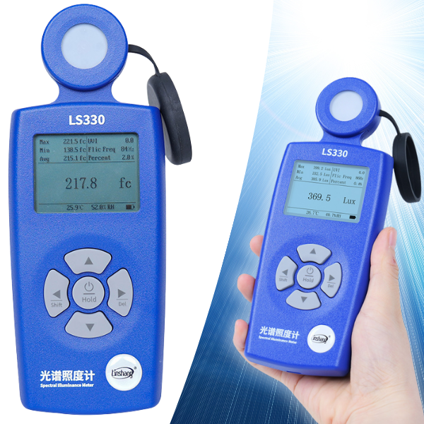 Linshang LS330 Profesyonel Spektral Lüksmetre