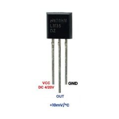 LM35 Sıcaklık Sensörü