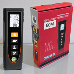 MTR60 Klipsli Lazerli Mesafe Ölçer 60 Metre Ölçüm Mesafesi