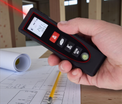 MTR60 Klipsli Lazerli Mesafe Ölçer 60 Metre Ölçüm Mesafesi
