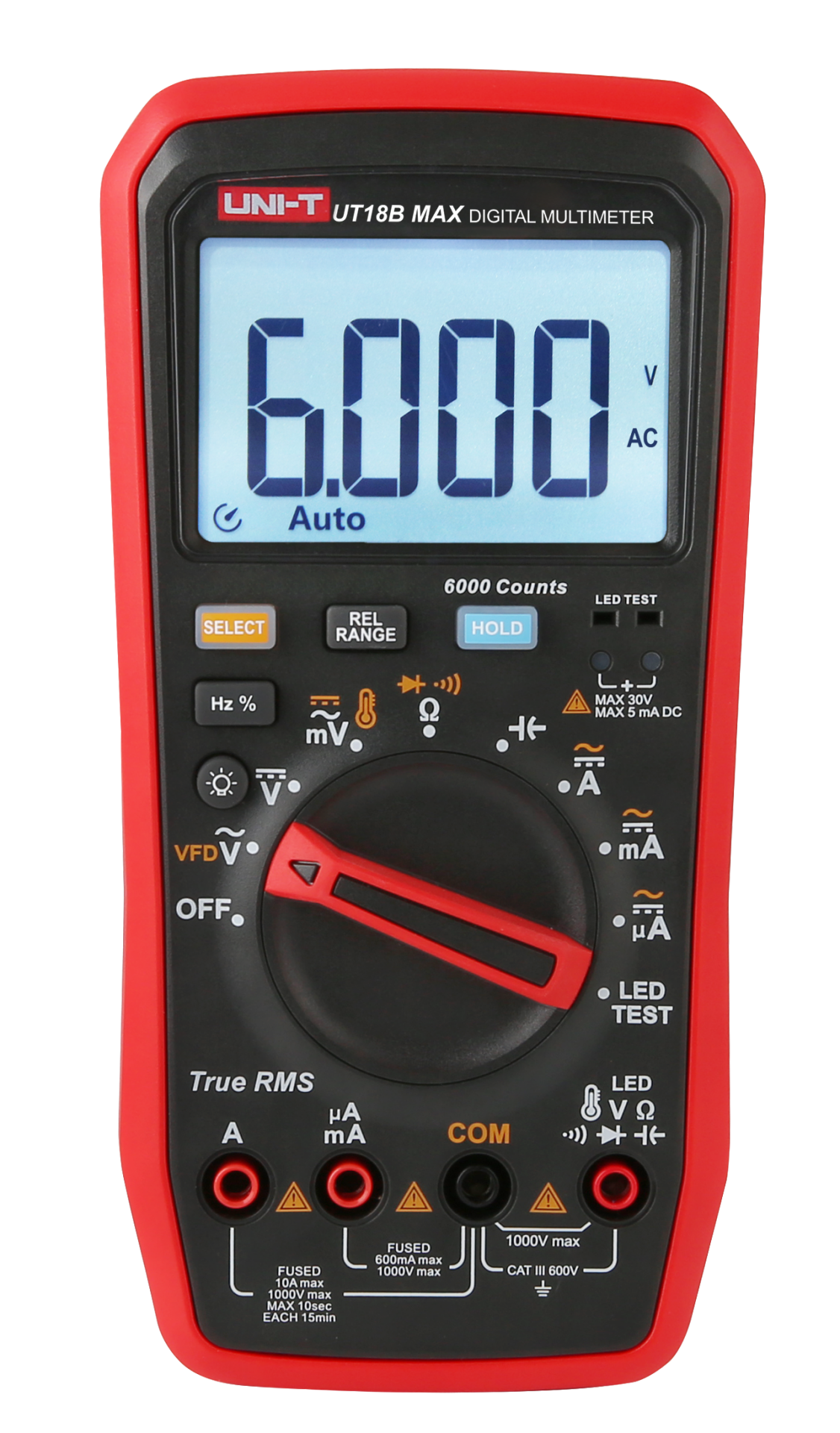 Unit UT18B MAX True RMS Dijital Multimetre