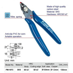 Proskit PM-107C Elektronikçi Yan Keski