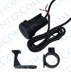 IC-266F-4 MOTORSİKLET USB TEKLİ SU GEÇİRMEZ - ŞARJ