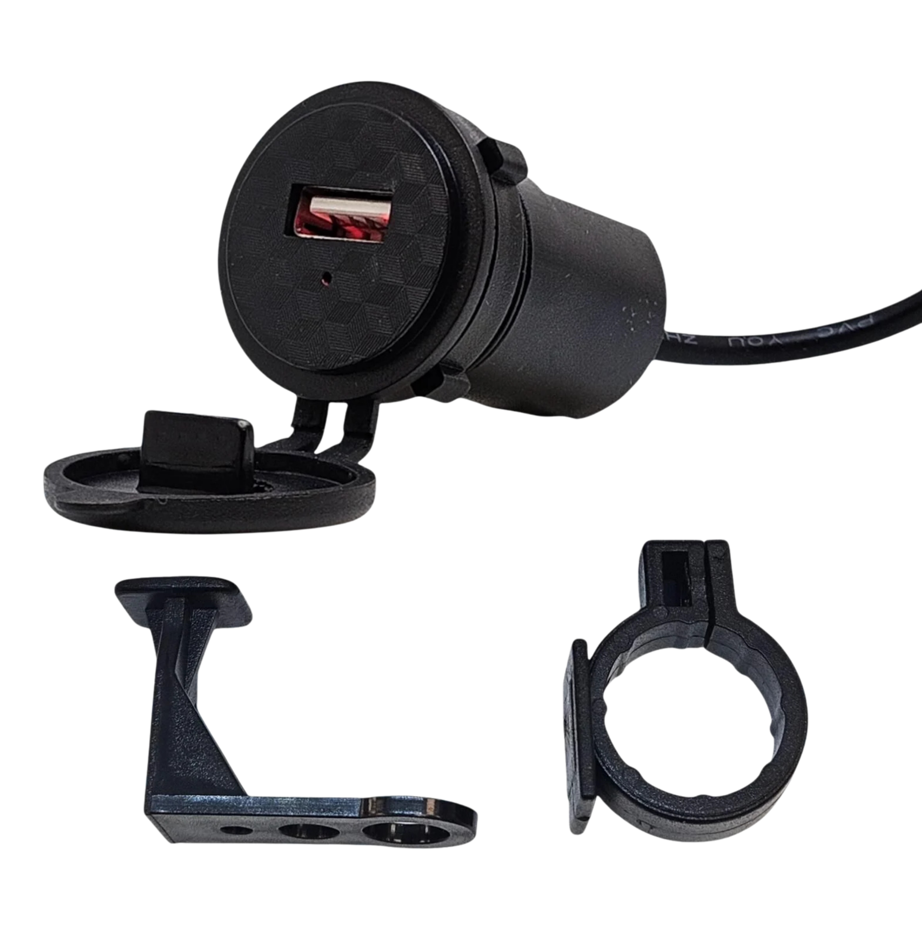 IC-266F-4 MOTORSİKLET USB TEKLİ SU GEÇİRMEZ - ŞARJ