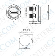 IC-266G HDMI ŞASE PANO TİP