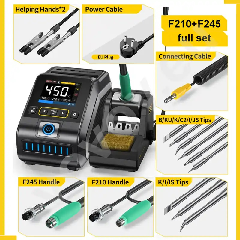 Fnirsi DWS-200 F245 Lehimleme İstasyonu
