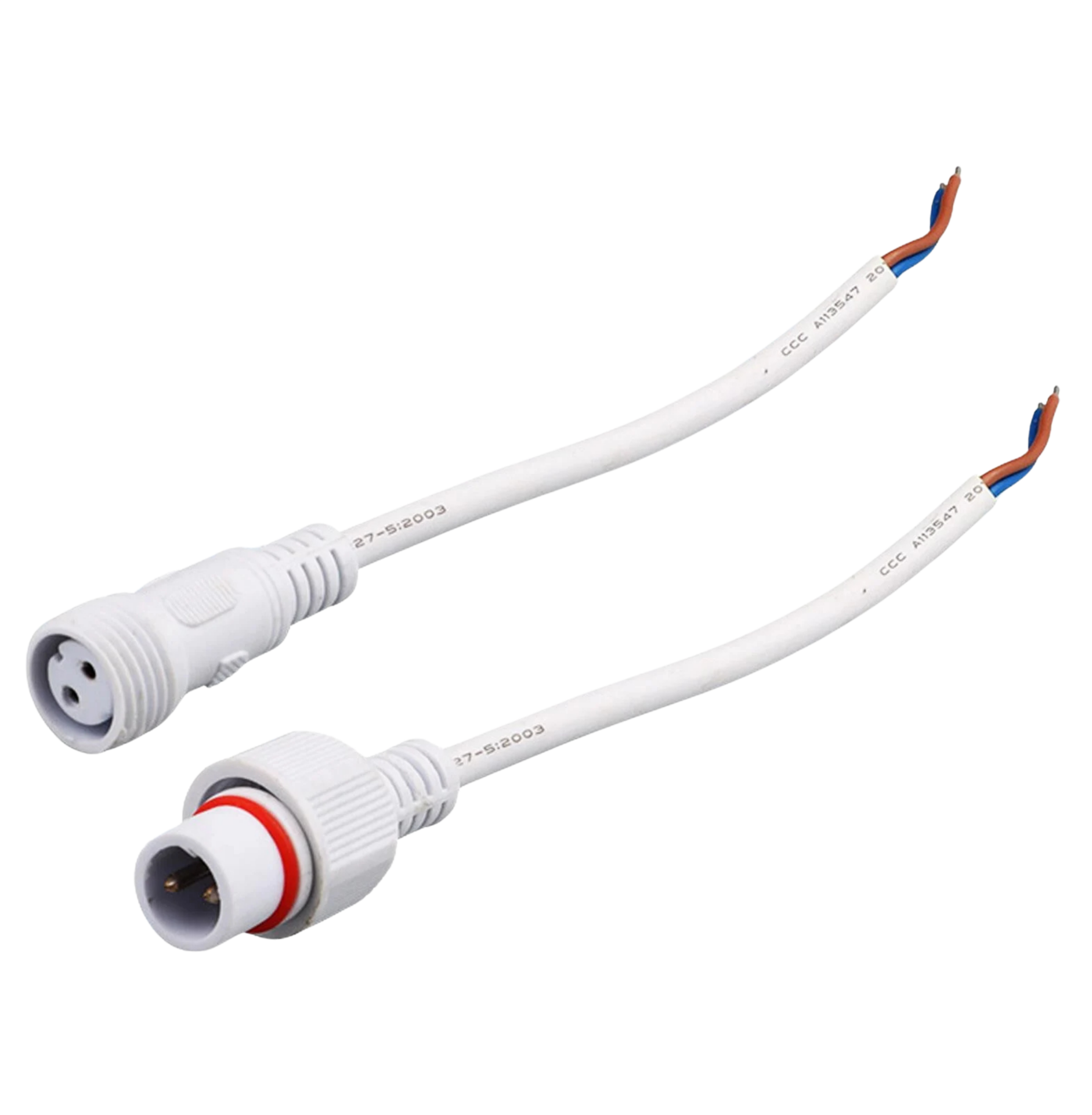 IC266K 2 PİN KABLOLU IP67 KONNEKTÖR TAKIM