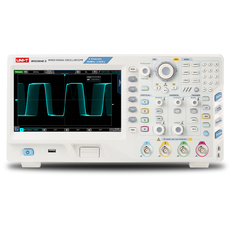 Unit UPO3354E 350MHz 4 Kanal Dijital Fosfor Osiloskop