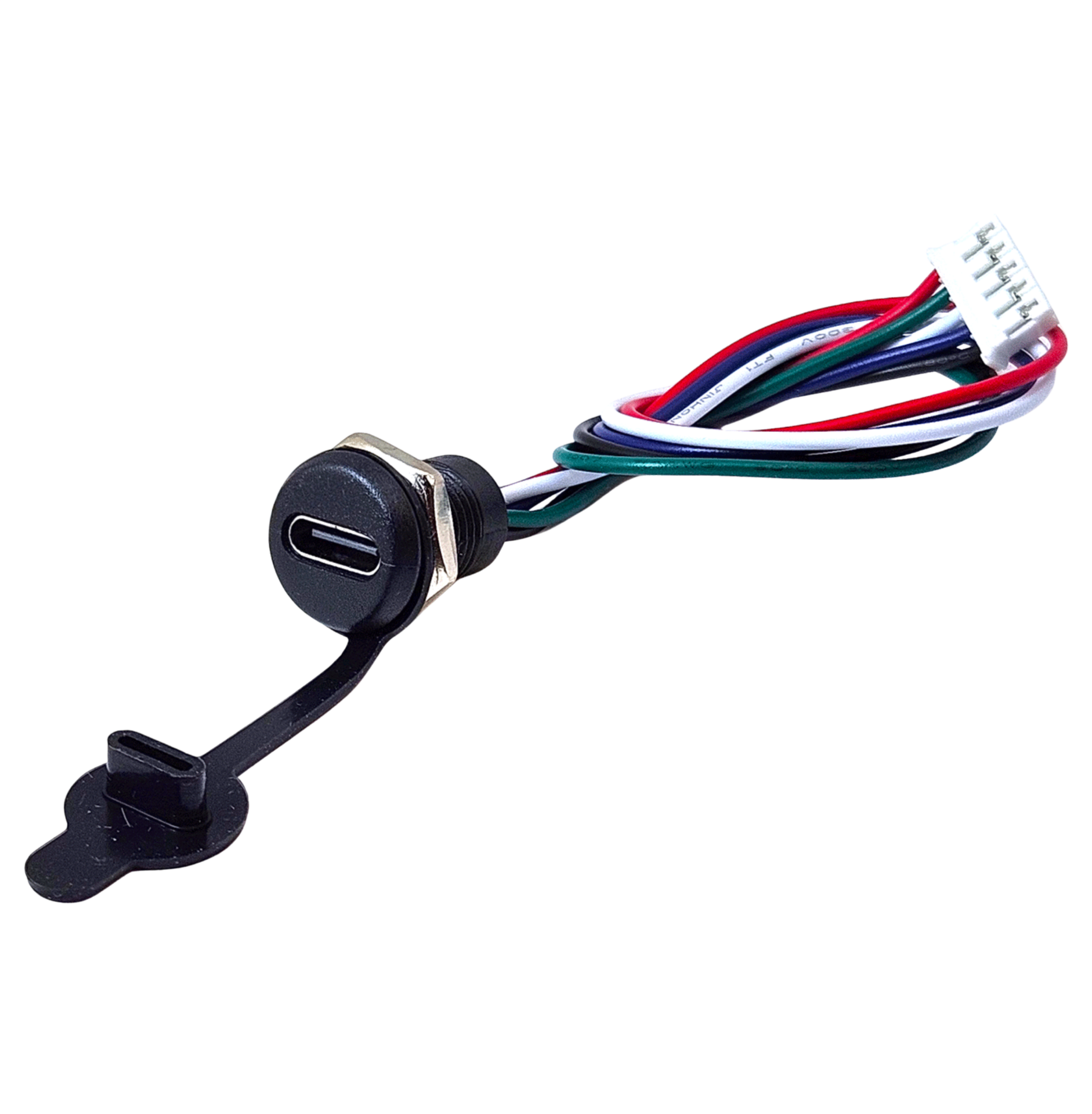 IC-266T-2 Pano Tip TYPE-C Şase Dişi 5P - Şarj + Data