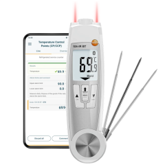 Testo 104 IR BT Akıllı Lazerli ve Problu Gıda Termometresi