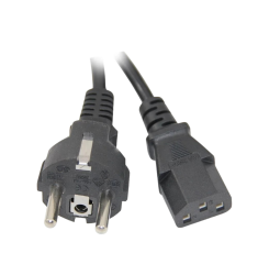 IC-268 Power Kablo Düz Erkek/düz Dişi