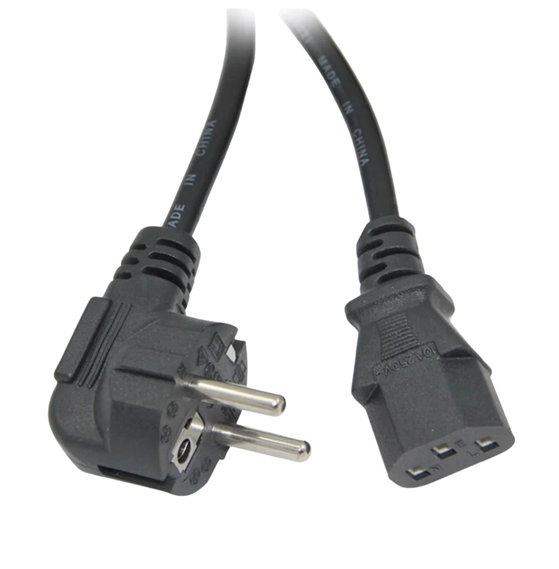 IC-268 Power Kablo L Erkek/düz Dişi