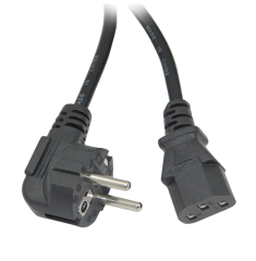 IC-268 Power Kablo L Erkek/düz Dişi