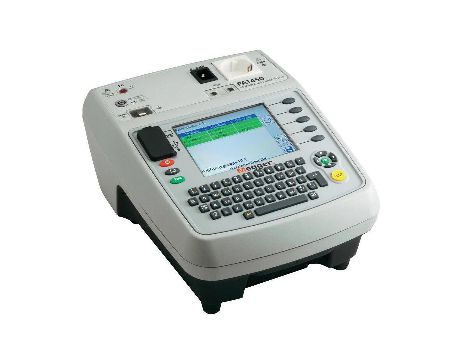 Megger PAT450 Elektriksel Güvenlik Test Cihazı