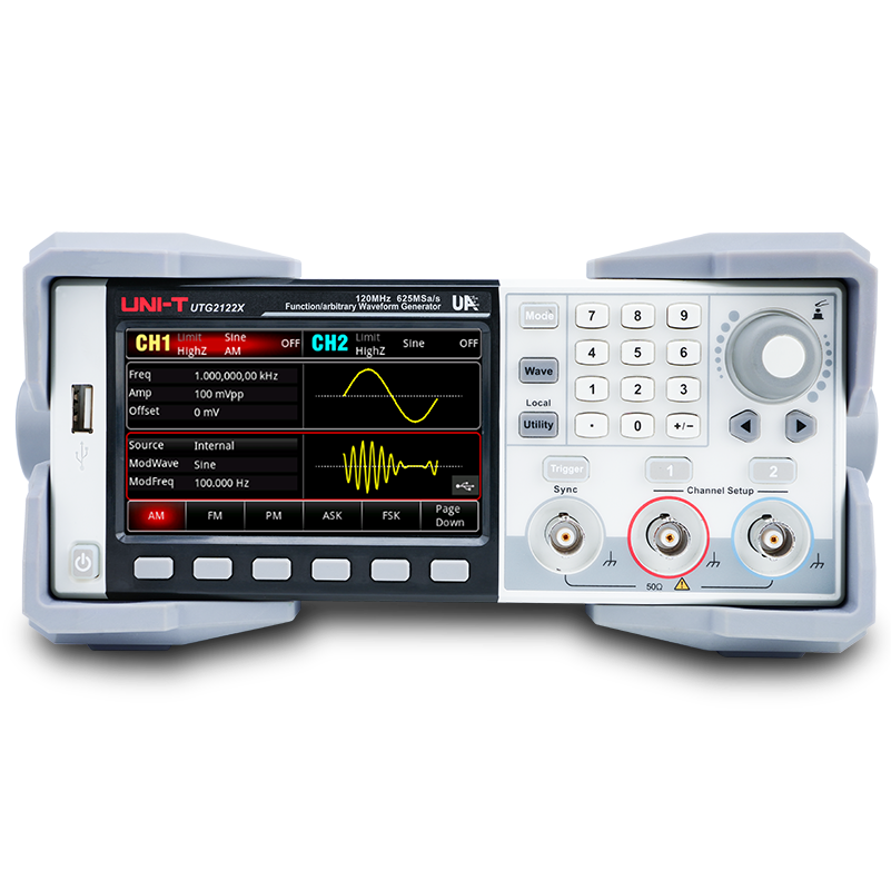 Unit UTG2062X 60MHz 2 Kanallı Gelişmiş Seri Dalga Formu Jeneratörü