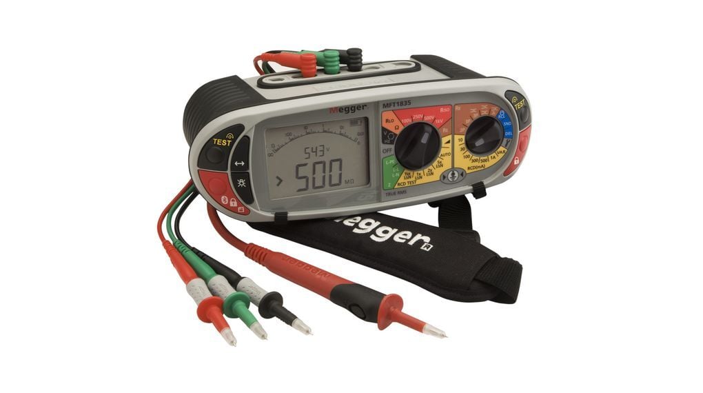 Megger MFT1835 Çok Fonksiyonlu Tesisat Test Cihazı