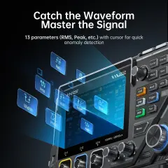Fnirsi 2D15P 2 Kanallı 100MHz Fosfor Osiloskop Multimetre