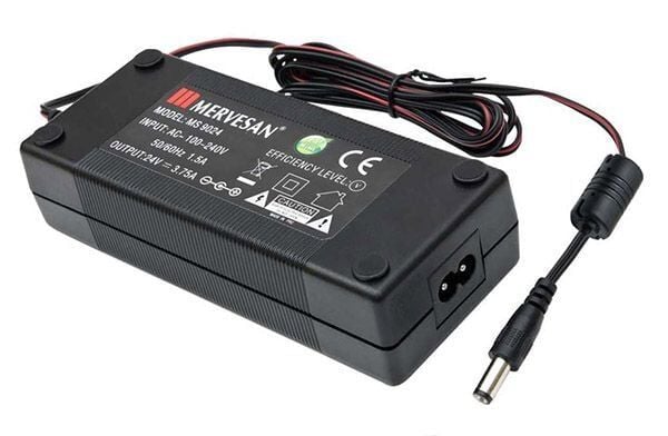 Mervesan MS-9024 100-240VAC Giriş 24VDC 90W 3.75A Çıkış SMPS Adaptör