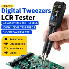 Fnirsi LCR-ST2 LCR ESR Ölçüm Cihazı Dijital Cımbız