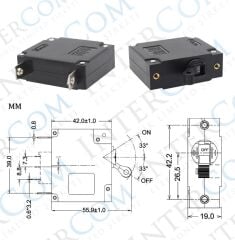 IC-271D TEK KUTUPLU DEVRE KESİCİ ŞALTER
