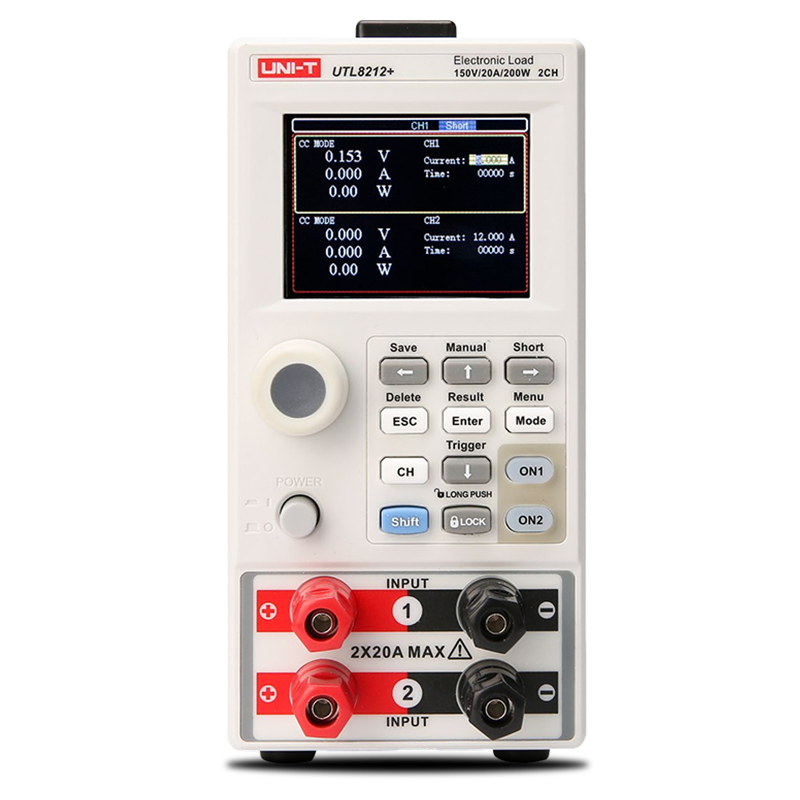 Unit UTL8212+ Yüksek Hassasiyetli Dc Yük Test Cihazı