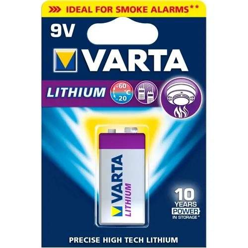Varta 9v Lithium Pil 6122301401
