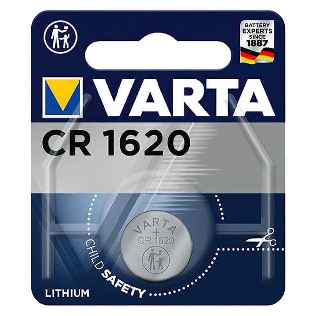 Varta CR 1620 Düğme PİL-LİTYUM 3v Blister Pil