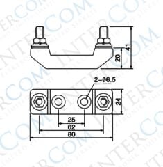 IC-271F-HC ANL FORKLİFT SİGORTA YUVASI SERAMİK