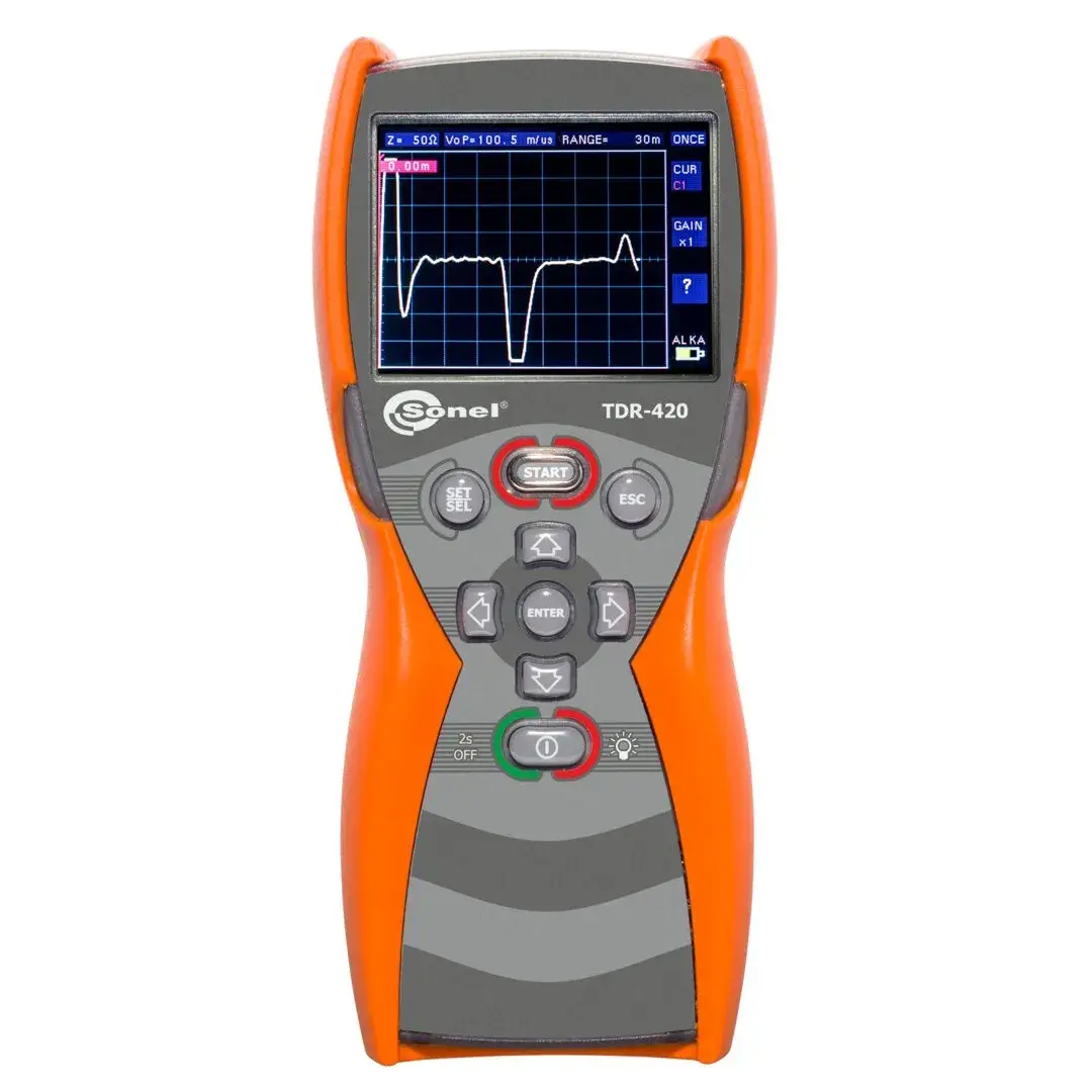 Sonel TDR 420 Kablo Arıza Tespit ve Güzergah Test cihazı