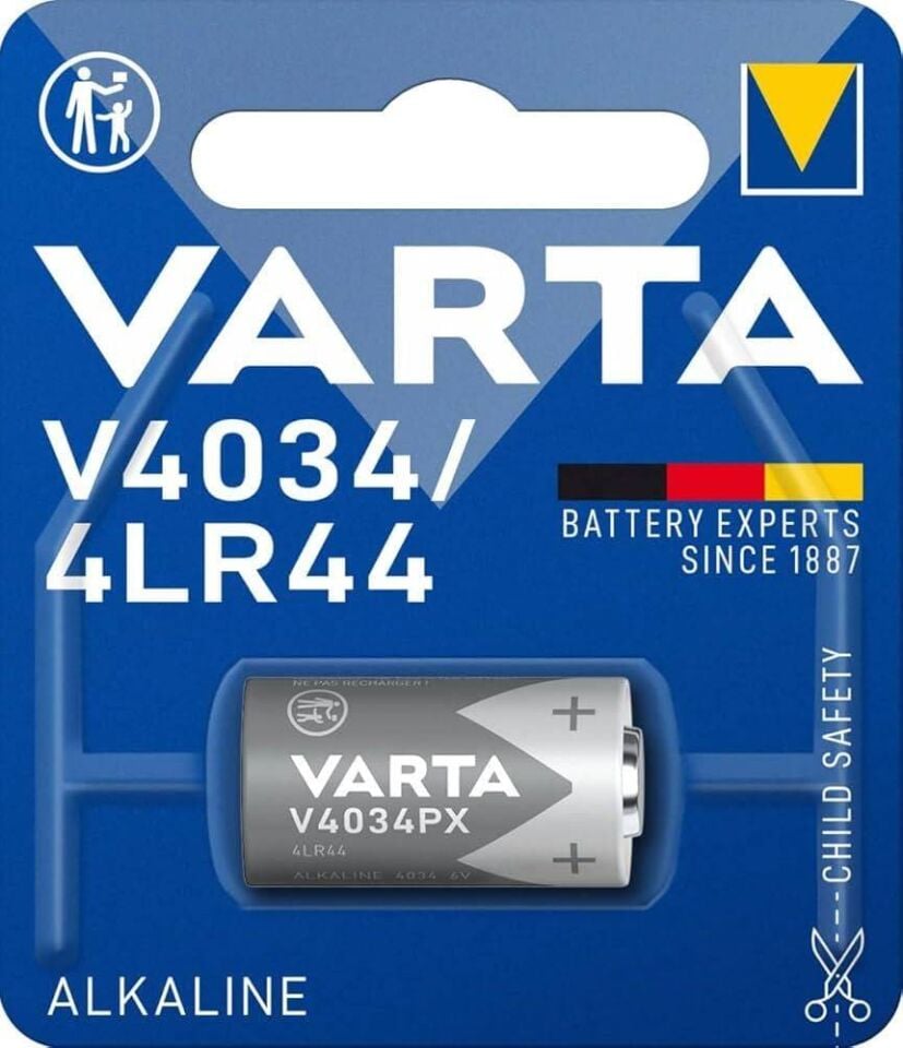 Varta 4034101401 V4034PX 4 LR 44 Pil