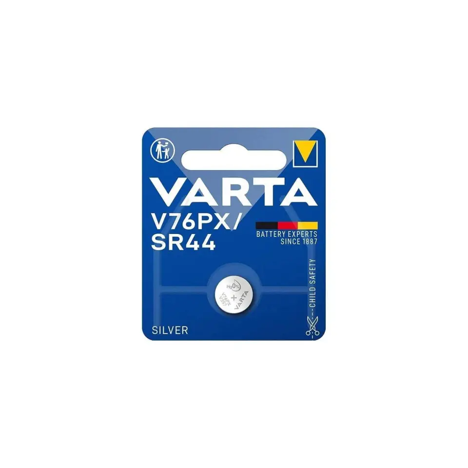 Varta V76PX SR44 4075101401 1.55v 160mah Pil