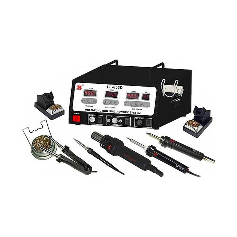 Xytronic LF853D Beşli İstasyon Havya Seti