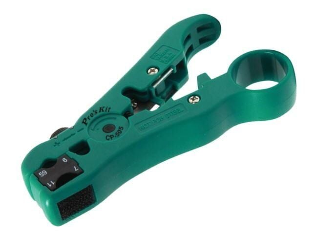 Proskit CP-505 Kablo Soyucu UTP/STP-RG 59/6/7/11