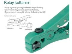 Proskit CP-505 Kablo Soyucu UTP/STP-RG 59/6/7/11