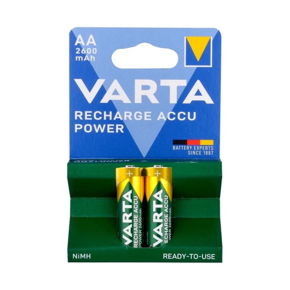Varta 5716101402 Accu R2U AA 2600 Mah Kalem Pil 2li