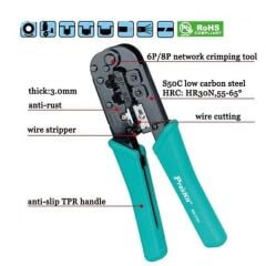 Proskit 808-376I Cırcırlı Modüler Sıkma Pensesi