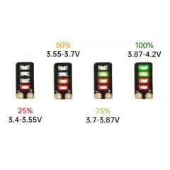 Mini 3.7V Pil Kapasite Led Göstergesi