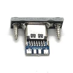 2 Pin CC Type C Usb Soket Panel Montaj