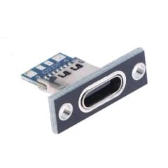 2 Pin CC Type C Usb Soket Panel Montaj