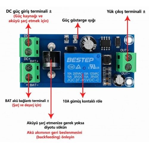 48V Ups Modül V2 Şarj
