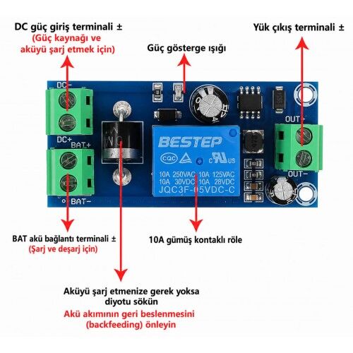 48V Ups Modül V2 Şarj