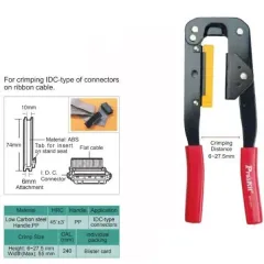 Proskit 6PK-214 IDC Konnektör Sıkma Pensesi