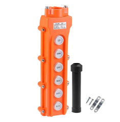 C0B-63 6'LI VİNÇ KUMANDA BUTONU 6NO