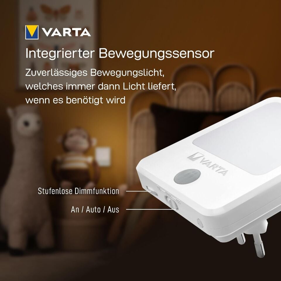 Varta Motion Sensor Night Light 3AAA 2'li