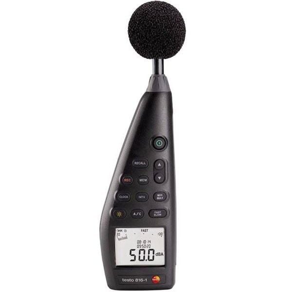 Testo 816-1 Gürültü Seviyesi Ölçüm Cihazı ve Kayıt Cihazı
