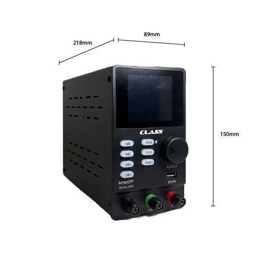 Class CPS-43010 30V 10A Tam Renkli LCD Ekranlı Güç Kaynağı