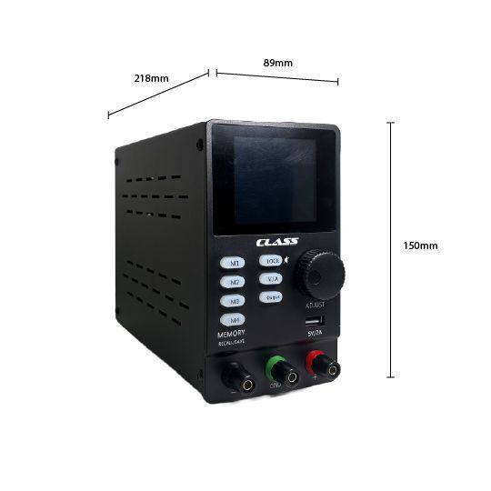 Class CPS-43010 30V 10A Tam Renkli LCD Ekranlı Güç Kaynağı