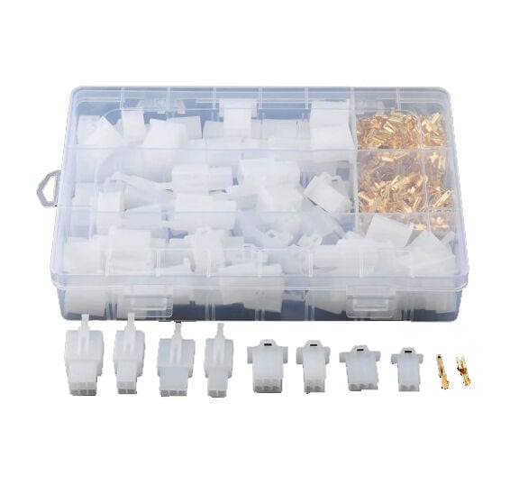 380 Parça 2.8mm 2/3/4/6 Pin Soket Seti