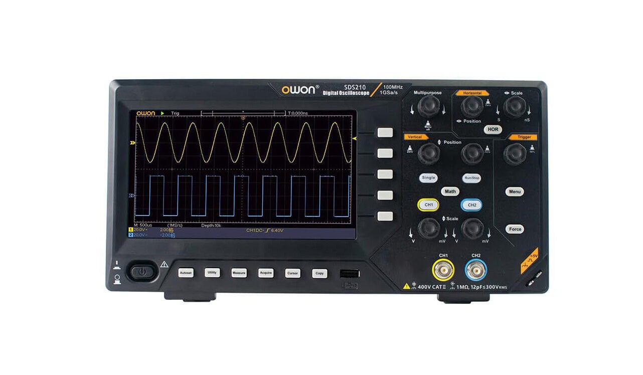 Owon SDS210 100 MHz 2 Kanal Dijital Osiloskop